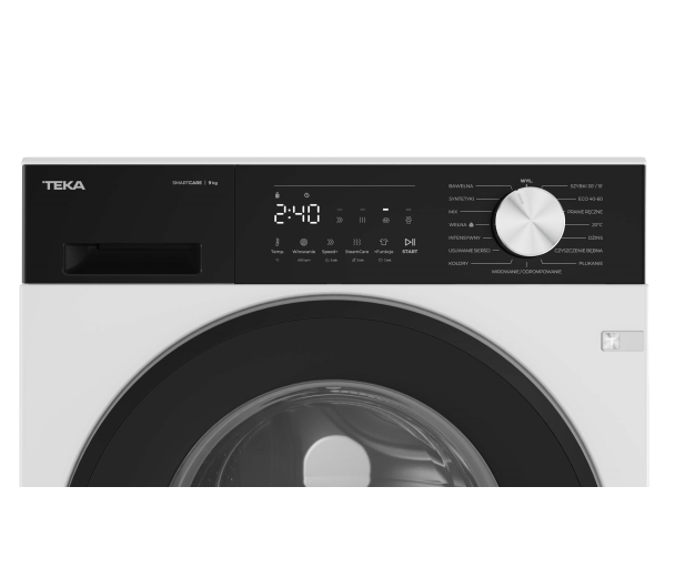 Pralka Teka WM20941WPL SmartCare 9kg 1400obr Steam Care Speed+  BabyCare+ - 1546960 - zdjęcie 10
